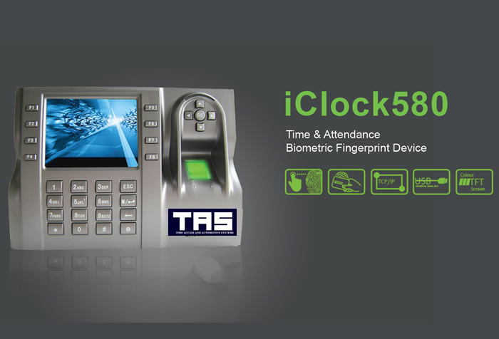 Biometric and Time and Attendance Products - iClock580